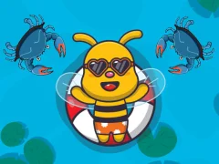 Swimming Bee — δωρεάν online παιχνίδι