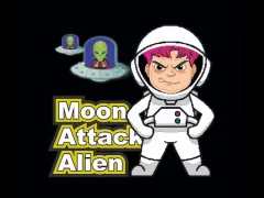 Attack Alien Moon — δωρεάν online παιχνίδι