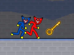 Stickman Huggy Party Duo — δωρεάν online παιχνίδι