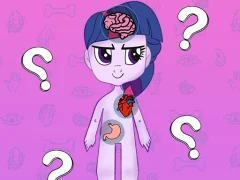 My Little Pony Learning The Body — δωρεάν online παιχνίδι