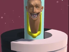 Helix Skibidi Toilet Jump — δωρεάν online παιχνίδι