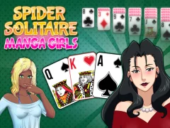 Spider Solitaire Manga Girls — δωρεάν online παιχνίδι