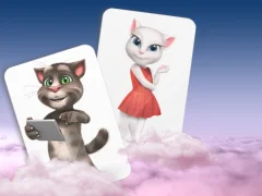 My Talking Tom Memory Card Match — δωρεάν online παιχνίδι