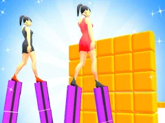 Heels Run Race - Stack Rider — δωρεάν online παιχνίδι
