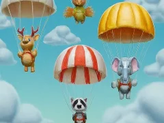 Rowdy Animals Cloudy Weather — δωρεάν online παιχνίδι
