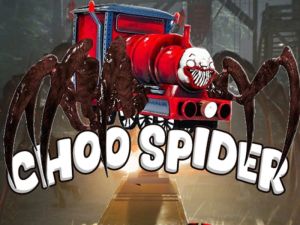 Παιχνίδι Choo Choo Spider Monster Train σε απευθείας σύνδεση