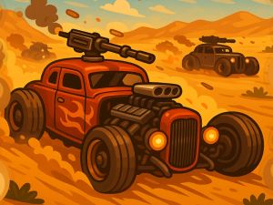 Παιχνίδι Hot Rods Arena αστέρια σε απευθείας σύνδεση