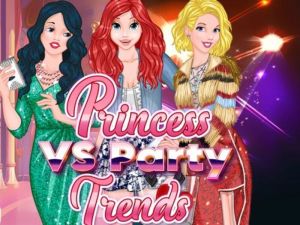 Παιχνίδι Princess vs Party Trends σε απευθείας σύνδεση