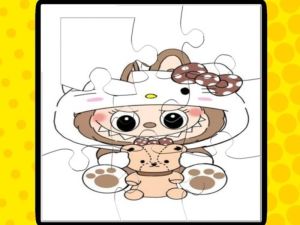 Παιχνίδι Labubu Jigsaw Puzzles for Kids Game σε απευθείας σύνδεση