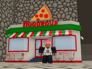 Παιχνίδι Παράδοση πίτσα Obby σε απευθείας σύνδεση