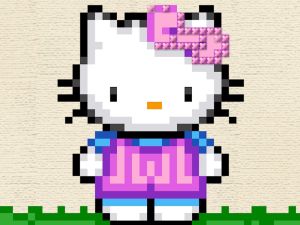 Παιχνίδι Hello Kitty Cross Stitch σε απευθείας σύνδεση