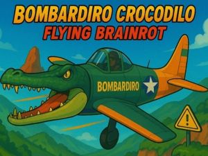 Παιχνίδι Bombardiro Crocodilo Flying Brainrot σε απευθείας σύνδεση