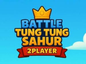 Παιχνίδι Battle Tung Tung Sahur 2 παίκτης σε απευθείας σύνδεση
