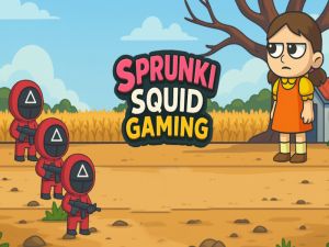 Παιχνίδι Παιχνίδι Sprunki Squid σε απευθείας σύνδεση