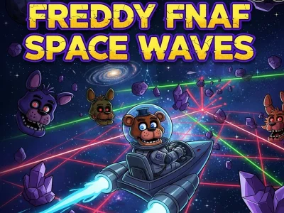 Freddy Fnaf Space Waves — δωρεάν online παιχνίδι