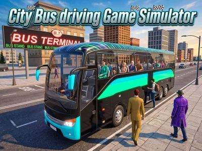 City Bus driving Game Simulator — δωρεάν online παιχνίδι