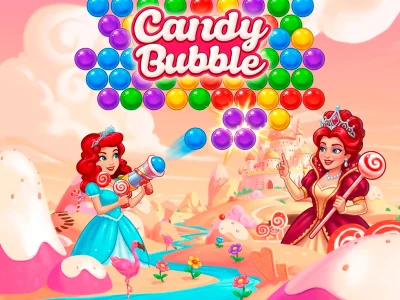 Candy bubbles — δωρεάν online παιχνίδι