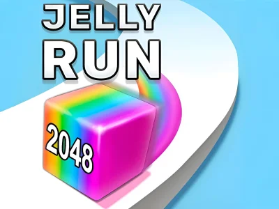 Jelly Run 2048 — δωρεάν online παιχνίδι