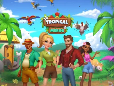Tropical Merge — δωρεάν online παιχνίδι
