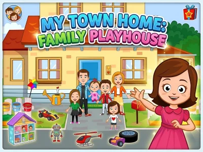 My Town Home: Family Playhouse — δωρεάν online παιχνίδι