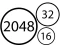 Merge Numbers 2048 — δωρεάν online παιχνίδι
