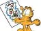 Garfield connects the dots — δωρεάν online παιχνίδι