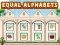 Equal Alphabets — δωρεάν online παιχνίδι