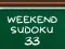 Weekend Sudoku 33 — δωρεάν online παιχνίδι