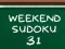 Weekend Sudoku 31 — δωρεάν online παιχνίδι