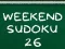 Weekend Sudoku 26 — δωρεάν online παιχνίδι