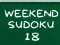 Weekend Sudoku 18 — δωρεάν online παιχνίδι