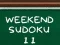Weekend Sudoku 11 — δωρεάν online παιχνίδι