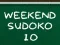 Weekend Sudoku 10 — δωρεάν online παιχνίδι