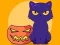 Coloring Book: Halloween Cat — δωρεάν online παιχνίδι
