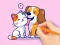 Coloring Book: Dog And Cat — δωρεάν online παιχνίδι