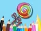Coloring Book: Lollipop — δωρεάν online παιχνίδι