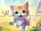Jigsaw Puzzle: Kitten With Butterfly — δωρεάν online παιχνίδι