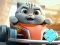 Jigsaw Puzzle: Cat Racing Driver — δωρεάν online παιχνίδι