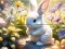 Jigsaw Puzzle: Sunny Forest Rabbit — δωρεάν online παιχνίδι