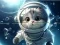 Jigsaw Puzzle: Astronaut-Cat — δωρεάν online παιχνίδι