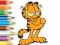 Coloring Book: Garfield Hamburger — δωρεάν online παιχνίδι