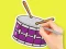 Coloring Book: Star Drum — δωρεάν online παιχνίδι