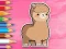 Coloring Book: Cute Alpaca — δωρεάν online παιχνίδι