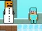 Noob vs Pro Snowman — δωρεάν online παιχνίδι