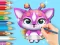 Coloring Book: Cute Fluvsies — δωρεάν online παιχνίδι