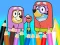 Coloring Book: Bluey Flossing Grannies — δωρεάν online παιχνίδι
