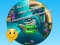 Round Jigsaw Puzzle Collect Pictures of Funny Ocean Inhabitants — δωρεάν online παιχνίδι