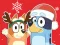 Jigsaw Puzzle: Bluey Christmas Gift — δωρεάν online παιχνίδι