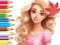Coloring Book: Barbie Autumn Tale — δωρεάν online παιχνίδι