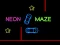 Neon Car Maze — δωρεάν online παιχνίδι